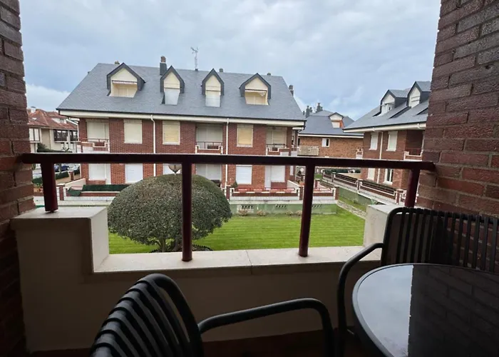 Apartamento Aqui Mismo En Playa De Somo Garaje
